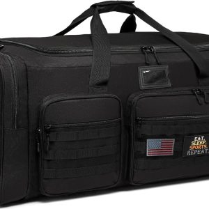 130L Extra Large Duffle Bag for Men, Heavy Duty Duffle Bag for Travel, Large Sports Gym Equipment Bag for Hockey Football Baseball Soccer Basketball & Drum Hardware